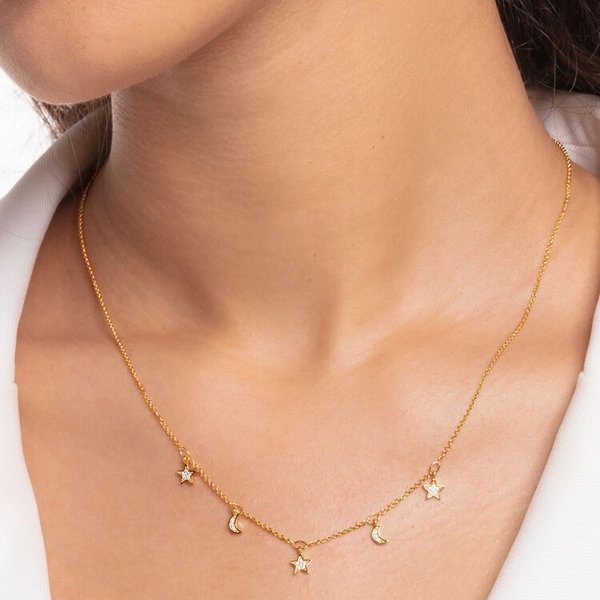 Kette Monde & Sterne von Thomas Sabo, Schneller Versand - Nordicspectra.de