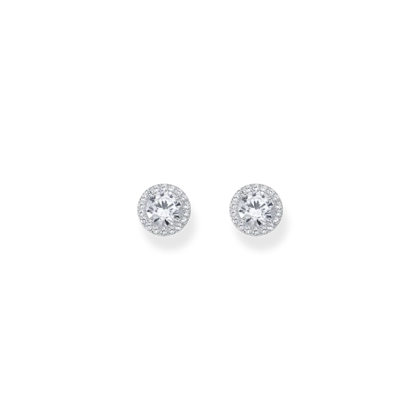 Haloörhängen med Glittrande Stenar - Thomas Sabo - Snabb leverans & paketinslagning - Nordic Spectra