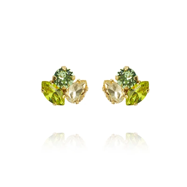 Ana Earrings Gold Lime Combo - Caroline Svedbom - Nopea toimitus ja lahjapakkaus - Nordic Spectra