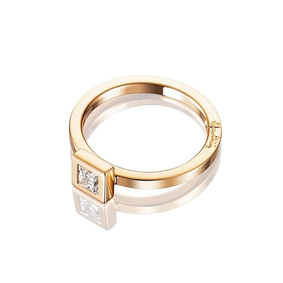 Princess Wedding Thin Ring 0.30 ct Gold - Efva Attling ringar - Snabb frakt & paketinslagning - Nordicspectra.se