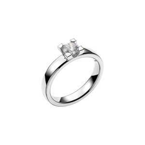 Seine 0.40 White Gold - Wedding & engagement rings - Schalins - Scandinavian design - Nordic Spectra