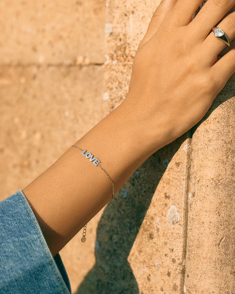 Love Bracelet Steel - Edblad - Snabb leverans - Gratis paketinslagning