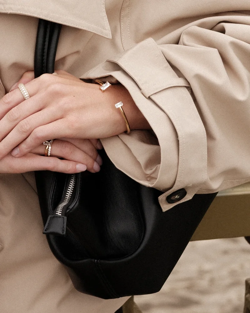 MELINDA Armring Guld - Astrid & Agnes - Nordic Spectra