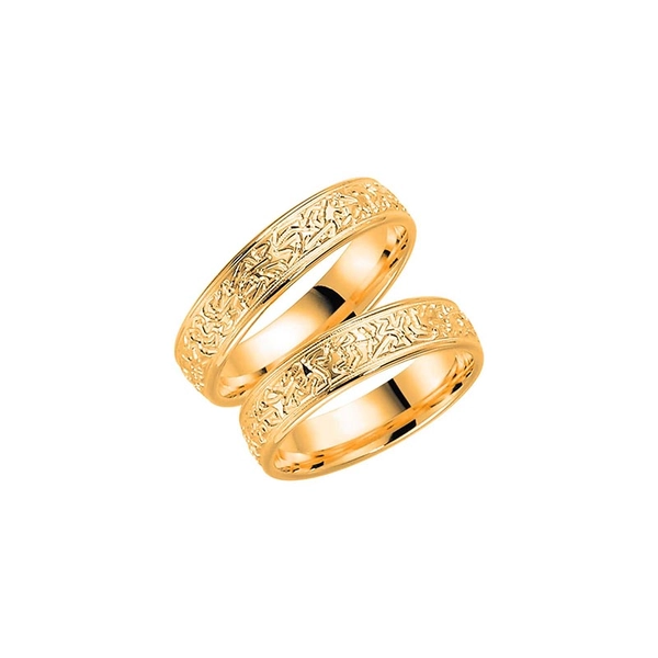 270-5 Gold - Wedding & engagement rings - Schalins - Scandinavian design - Nordic Spectra