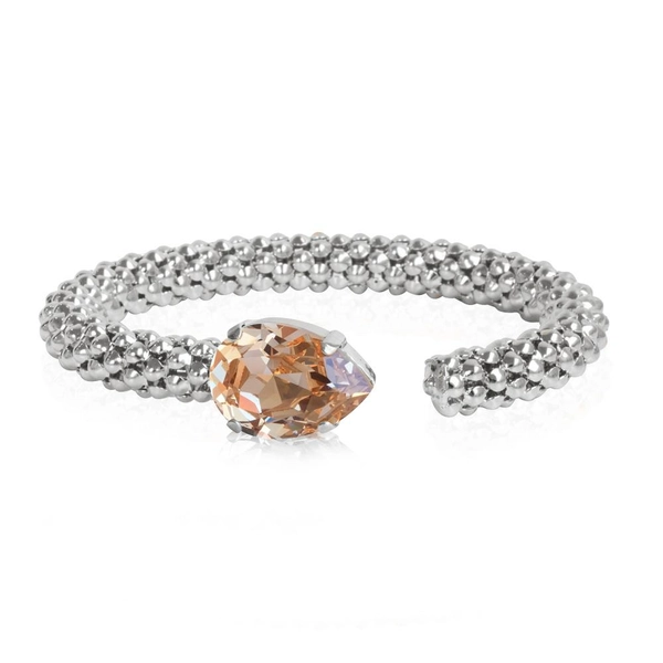 Classic Rope Bracelet Rhodium Silk - Caroline Svedbom - Snabb frakt & paketinslagning - Nordicspectra.se