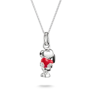 Kette Snoopy mit Herz Anhänger PEANUTS Silber - Thomas Sabo - Nordic Spectra