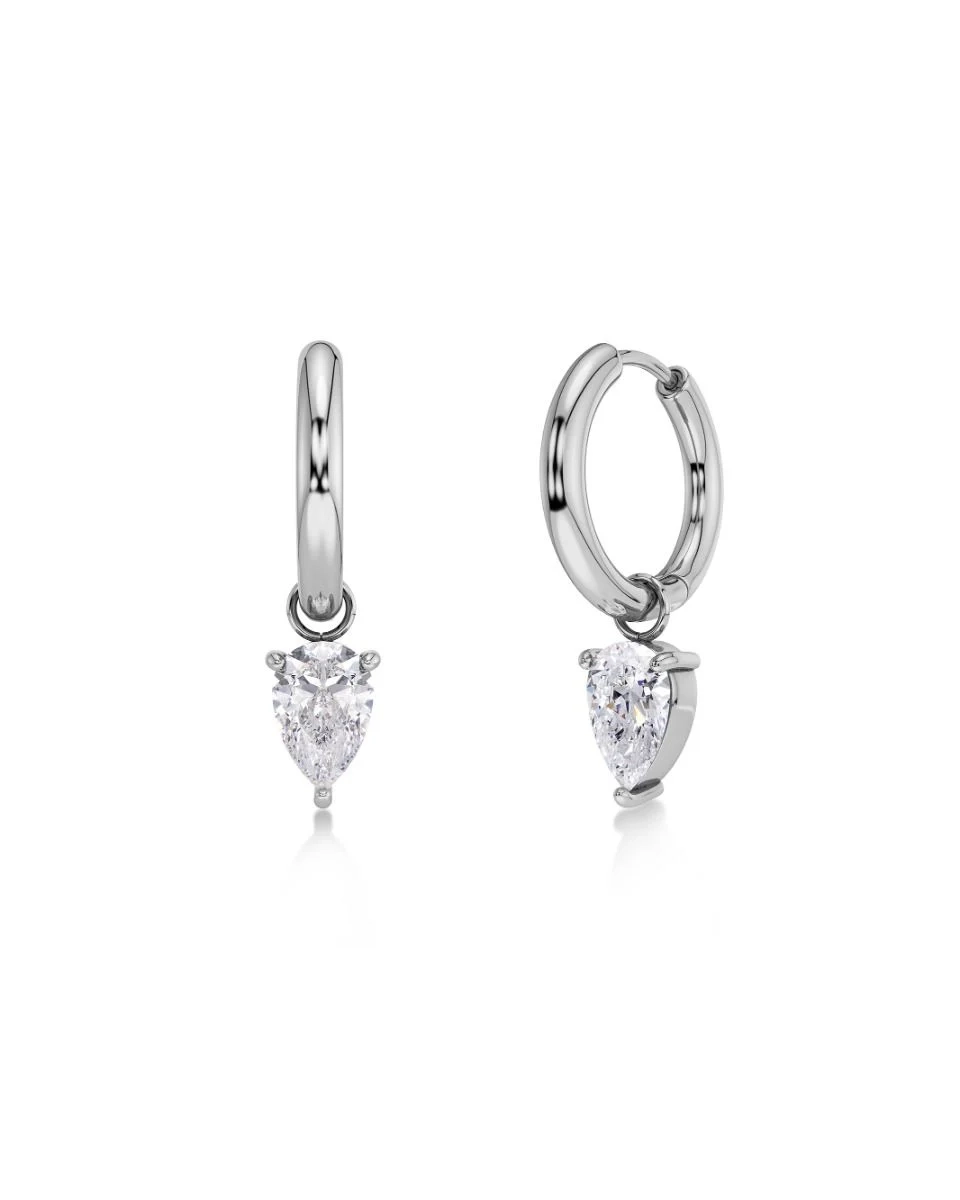 Edblad - Arrow Hoops L Silver
