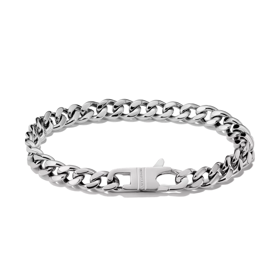 Thomas Sabo - Rebel Pansar 7 mm St&aring;l Armband