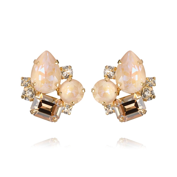 Angelina Earrings Gold Ivory Delite Combo - Caroline Svedbom - Nopea toimitus ja lahjapakkaus - Nordic Spectra