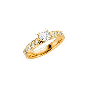 Gnistra Gold - Wedding & engagement rings - Schalins - Scandinavian design - Nordic Spectra