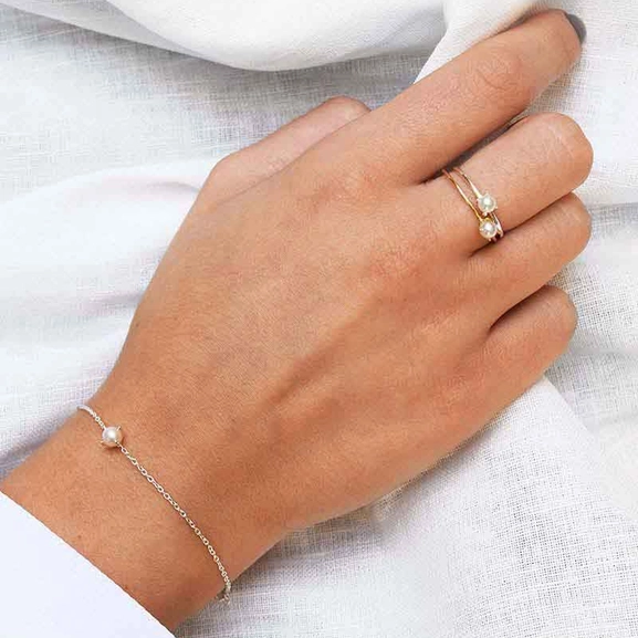 Petite Pearl Ring - Drakenberg/Sjölin - Suuri valikoima & ilmainen lahjapaketointi - Nordicspectra.fi
