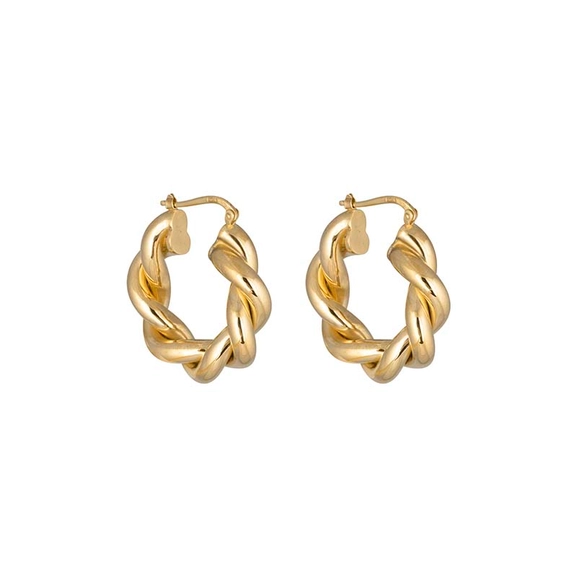 Victory Big Twin Ear Gold -CU Jewellery - Snabb frakt & paketinslagning - Nordicspectra.se