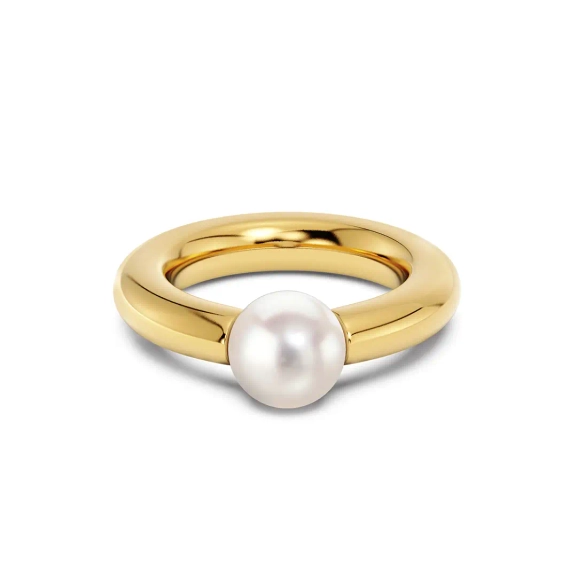 Modernist Pearl Ring Gold - Edblad - Snabba leveranser - Gratis paketinslagning