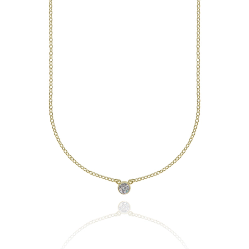 CU Jewellery - Cubic Necklace Gold