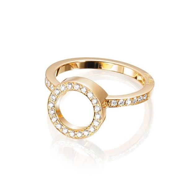 Circle Of Love Ring II Gold - Efva Attling ringar - Snabb frakt & paketinslagning - Nordicspectra.se