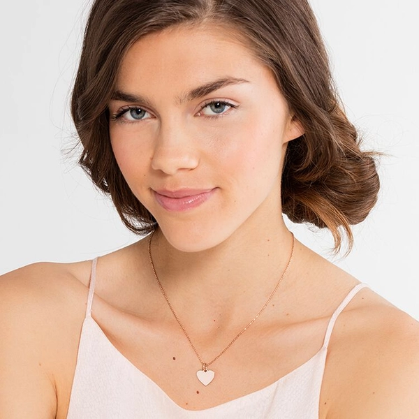Hängsmycke Hjärta Rosé - Thomas Sabo hängsmycke - Snabb frakt & paketinslagning - Nordicspectra.se