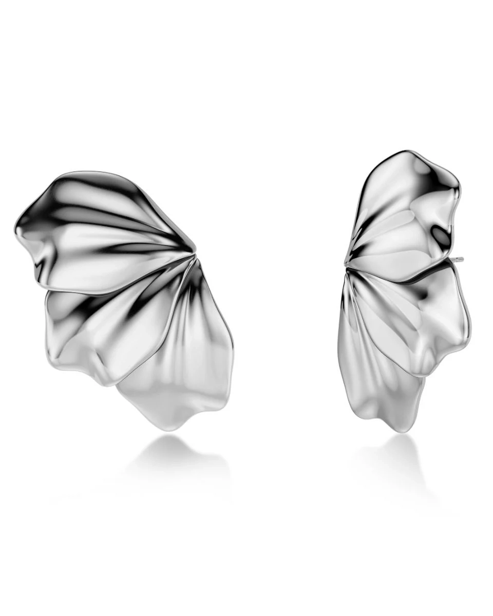 Edblad - Petal Studs L Silver