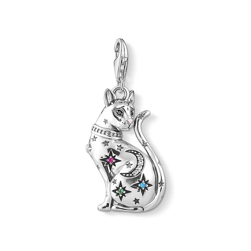Katt Stjärnbild Silver Berlock