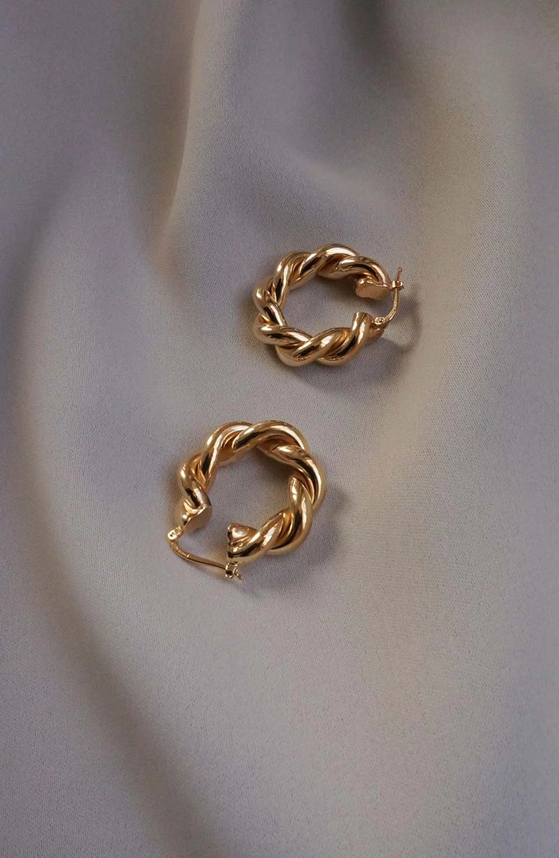Victory Big Twin Ear Gold -CU Jewellery - Snabb frakt & paketinslagning - Nordicspectra.se