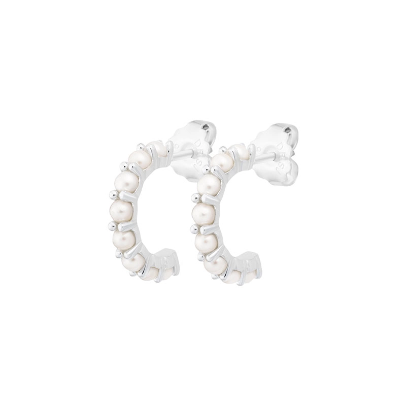 Drakenberg Sjölin - Petite Star Pearl Hoops