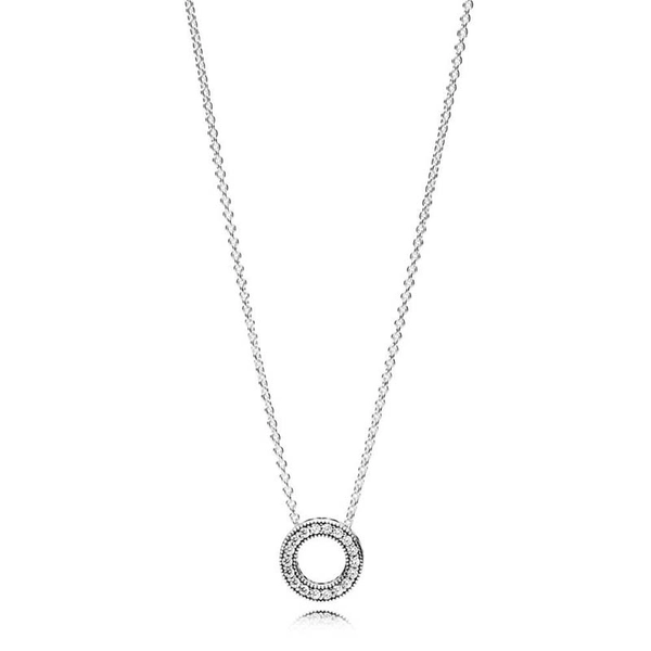 Pandora Logo Pavé Circle Collier Kaulakorut - PANDORA - Suuri valikoima & ilmainen lahjapaketointi - Nordicspectra.fi