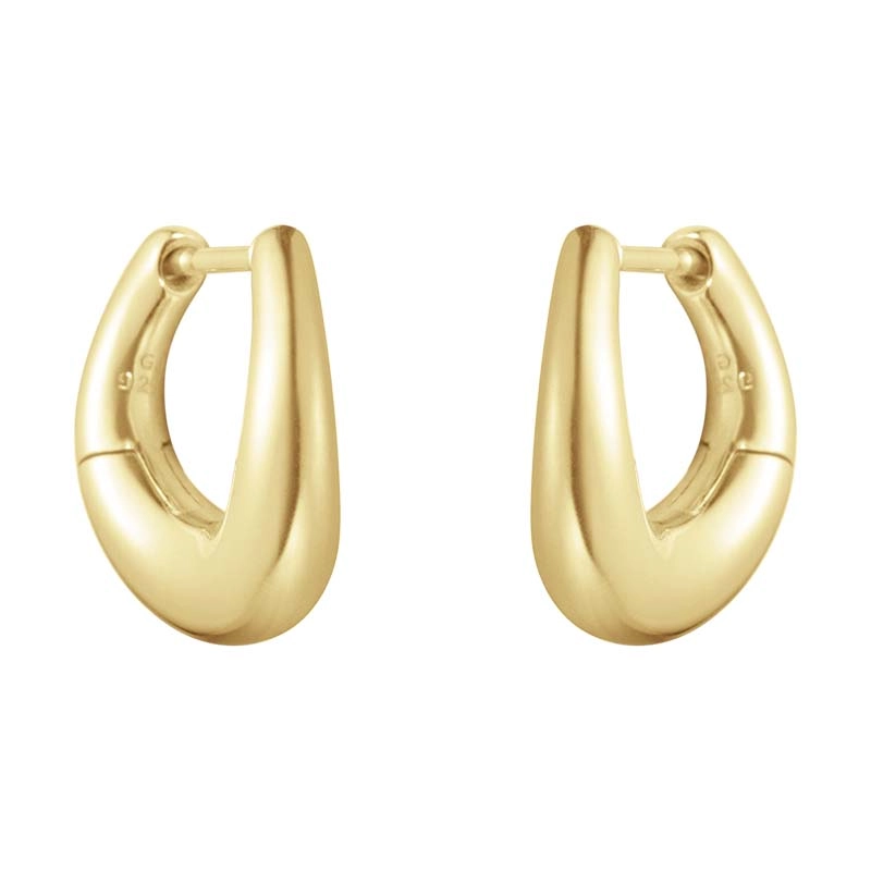 Georg Jensen - Offspring Små Hoops Guld