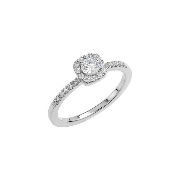 Love 05 White Gold - Wedding & engagement rings - Schalins - Scandinavian design - Nordic Spectra