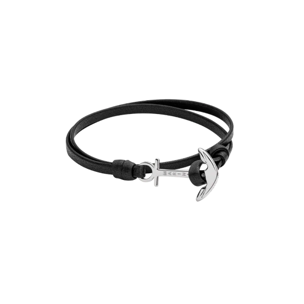 The Anchorband Midnight Black/Silver - Paul Hewitt – Schnelle Lieferungen – Kostenlose Verpackung - Nordic Spectra