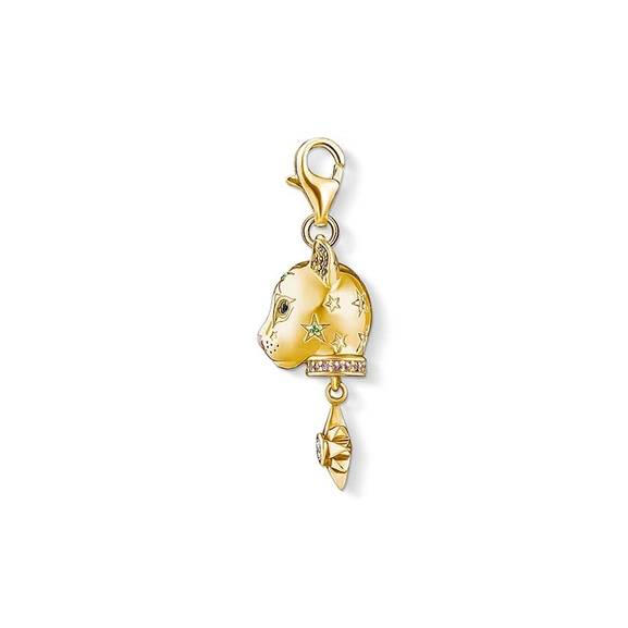 Charm-Anhänger Katze Gold von Thomas Sabo, Schneller Versand - Nordicspectra.de