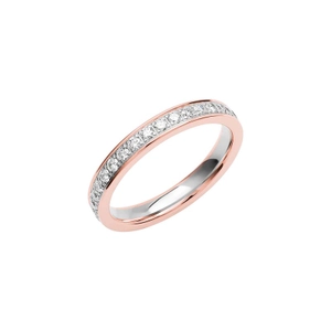SR4025 Rose Gold/White Gold - Wedding & engagement rings - Schalins - Scandinavian design - Nordic Spectra