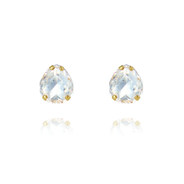 Mini Carlotta Earrings Gold Crystal - Caroline Svedbom - Nopea toimitus ja lahjapakkaus