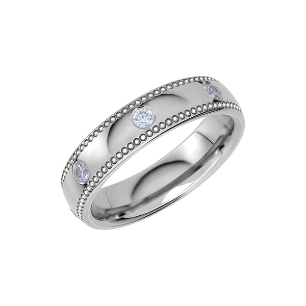 Reflection 04 Platinum - Wedding & engagement rings - Schalins - Scandinavian design - Nordic Spectra