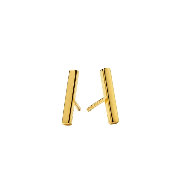 Strict Bar Earrings Gold - Syster P - Beliebter Schmuck für alle Gelegenheiten