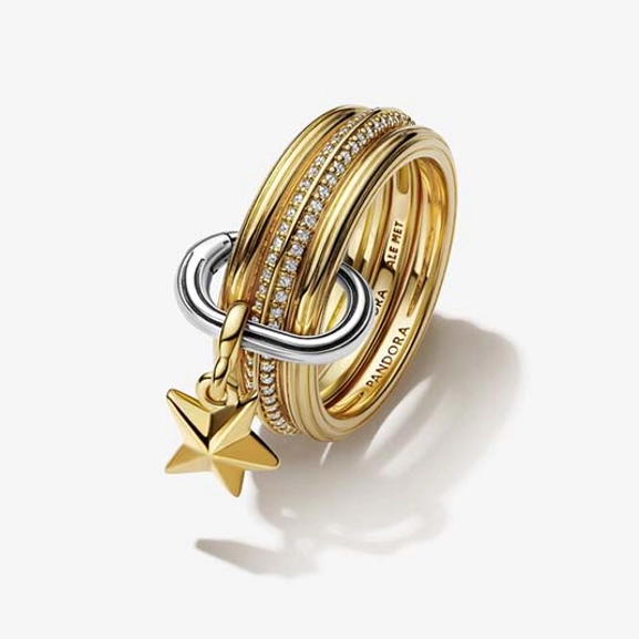 Pandora ME Blauer Pavé-Ring von PANDORA, Schneller Versand - Nordicspectra.de