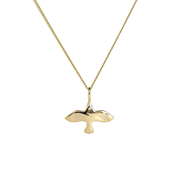 Mini Organic Dove Necklace Gold - Emma Israelsson - Schmuck im skandinavischen Design