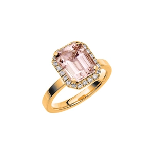 Fairytale 7 Morganite Gold - Wedding & engagement rings - Schalins - Scandinavian design - Nordic Spectra