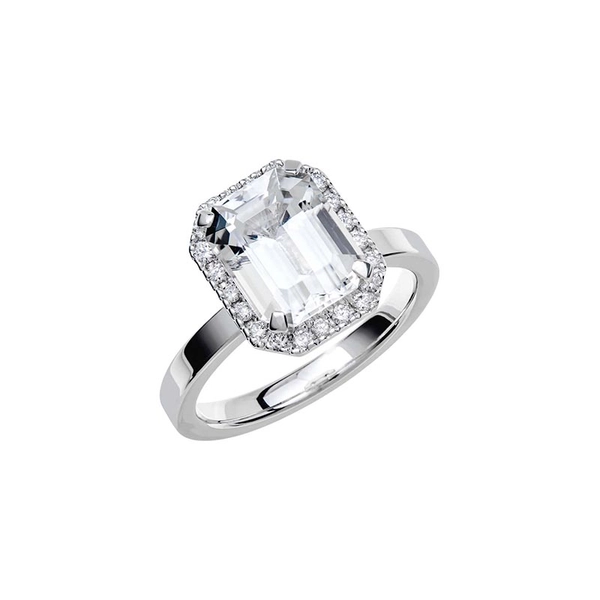 Fairytale 7 Snow White Beryl White Gold - Wedding & engagement rings - Schalins - Scandinavian design - Nordic Spectra