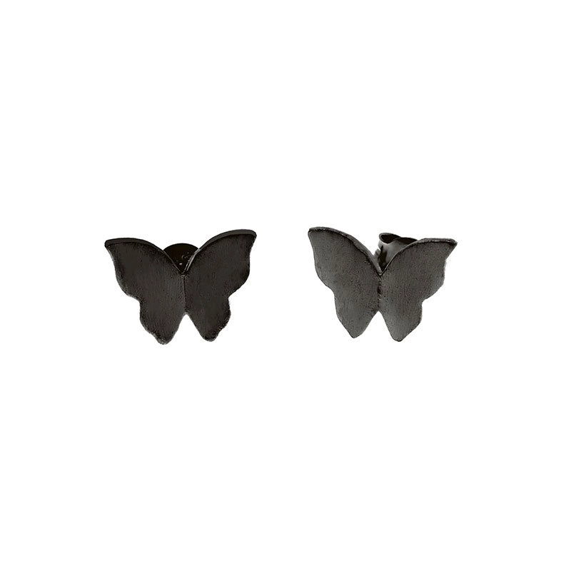 CU Jewellery - Butterfly Ear Black