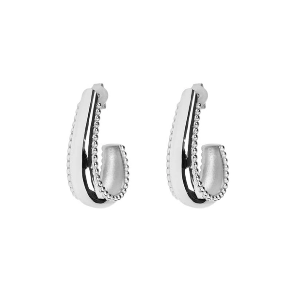 Dot Hoops Large Silver - Emma Israelsson - Suuri valikoima & ilmainen lahjapaketointi - Nordicspectra.fi