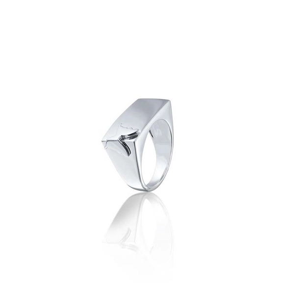 Square Butterfly Ring - Carolina Gynning Ringar - Snabb frakt & paketinslagning - Nordicspectra.se