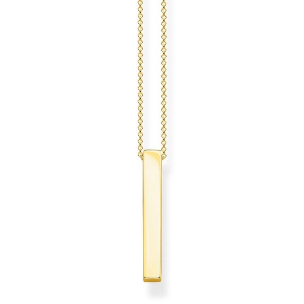 Halsband Åttahörning Guld - Thomas Sabo halsband - Snabb frakt & paketinslagning - Nordicspectra.se