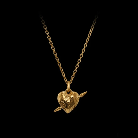 Tuvstarrs Heart Necklace Gold - Maria Nilsdotter - 1-2 dagars leverans - Nordic Spectra