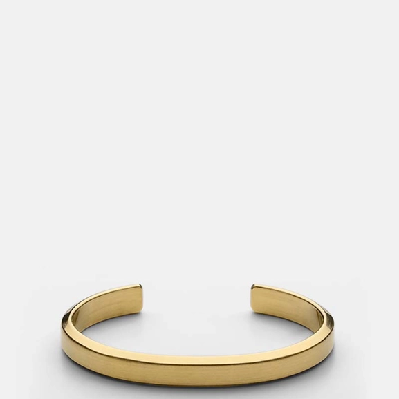 Icon Cuff - Matte Gold - Skultuna - Snabb frakt & paketinslagning - Nordicspectra.se