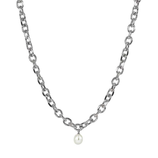 PALMA Big Halsband Stål - Astrid & Agnes - Snabb frakt & paketinslagning - Nordicspectra.se