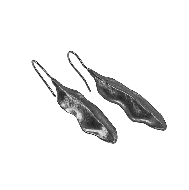 CU Jewellery - Feather Ear Black