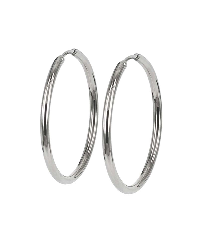 MAXI Örhängen 40 mm Stål - Astrid & Agnes - Snabb frakt & paketinslagning - Nordicspectra.se