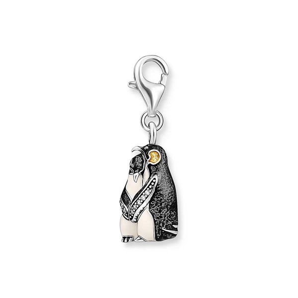 Charm-hängsmycke Pingviner Silver - Thomas Sabo berlock - Snabb frakt & paketinslagning - Nordicspectra.se