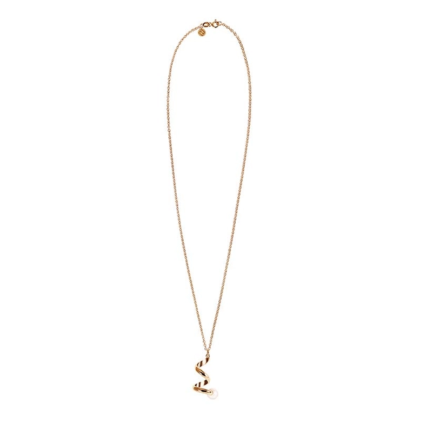 Spin On Halsband Stort Guld & Pärla - Snabb frakt & fri paketinslagning - Nordicspectra.se
