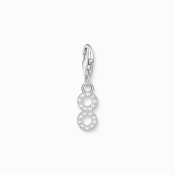 Siffra 8 Berlock - Thomas Sabo - Snabb leverans & paketinslagning - Nordic Spectra