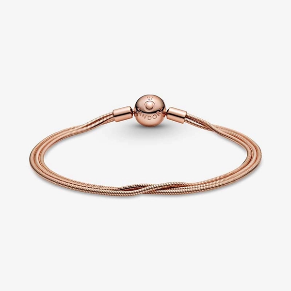 Pandora Moments Mehrreihiges Schlangen-Gliederarmband von PANDORA, Schneller Versand - Nordicspectra.de